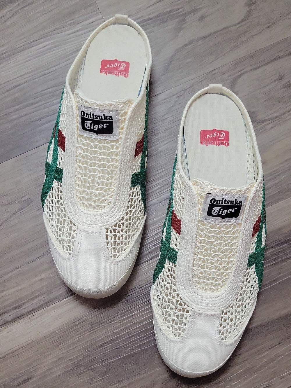Onitsuka Tiger Mexico 66 Sabot by Asics Cream Mesh Slip-On